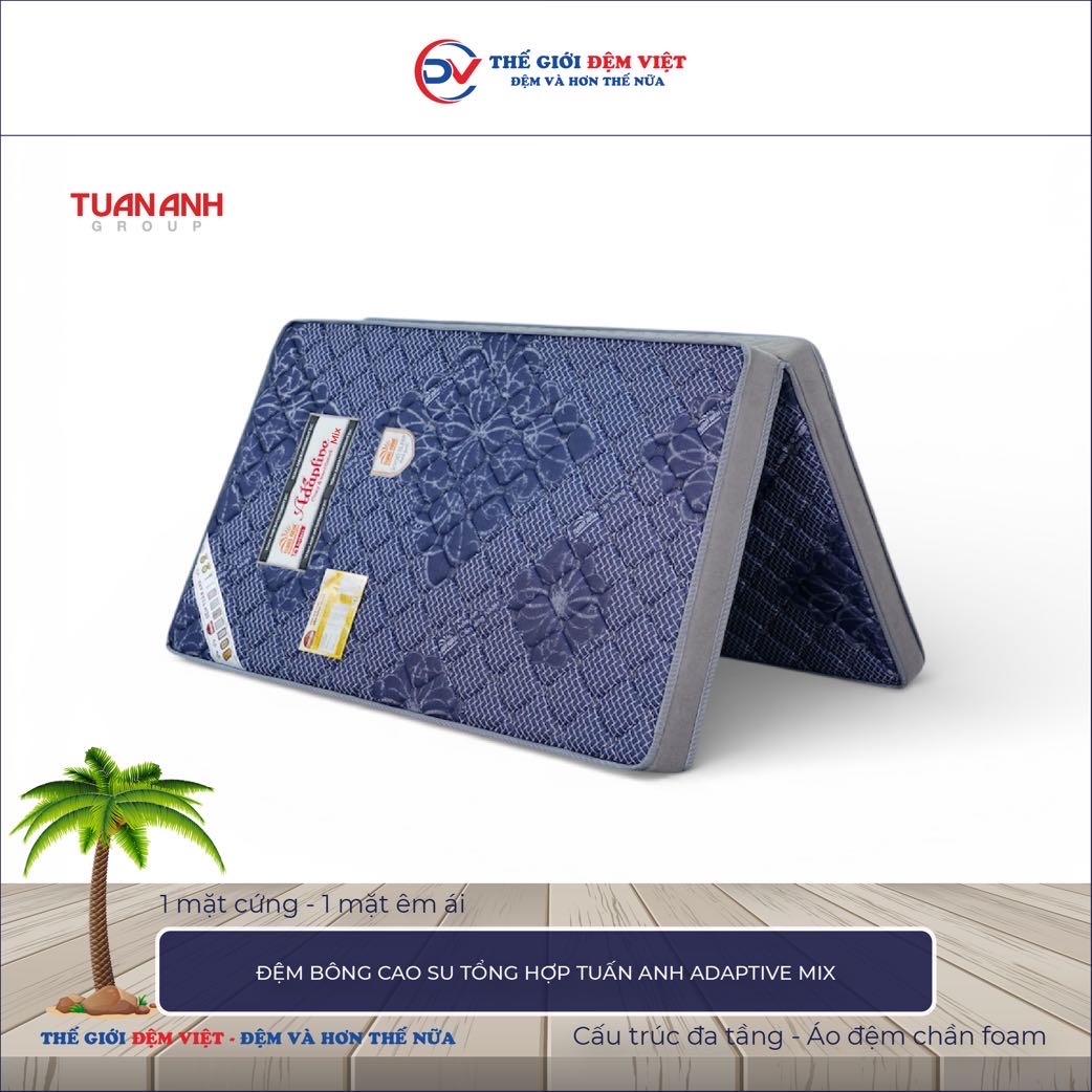 Đệm bông cao su tổng hợp Tuấn Anh Adaptive Mix 1